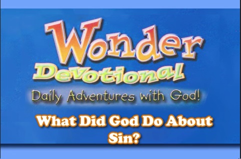 What did God do about sin?